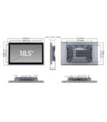 索奇 18.5寸工业平板电脑 K185SR - Imagen 3